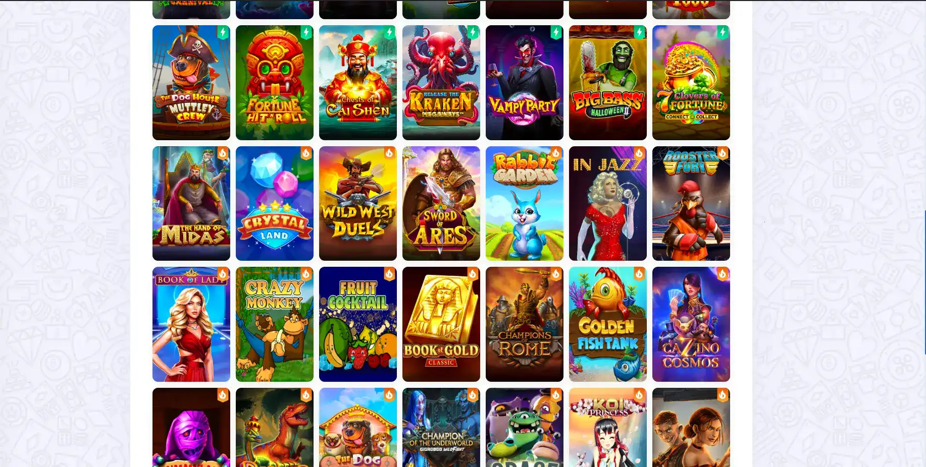 Мобильная версия Friends casino на экране смартфона